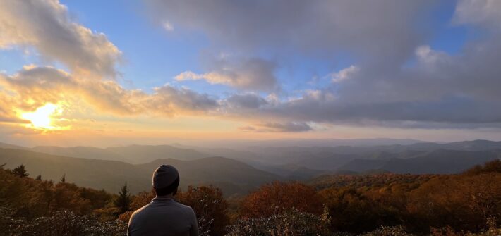 Sunset from The Blue Ridge Parkway