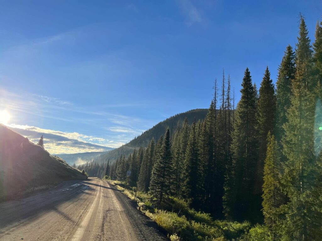 Kebler Pass just outside Crested Butte