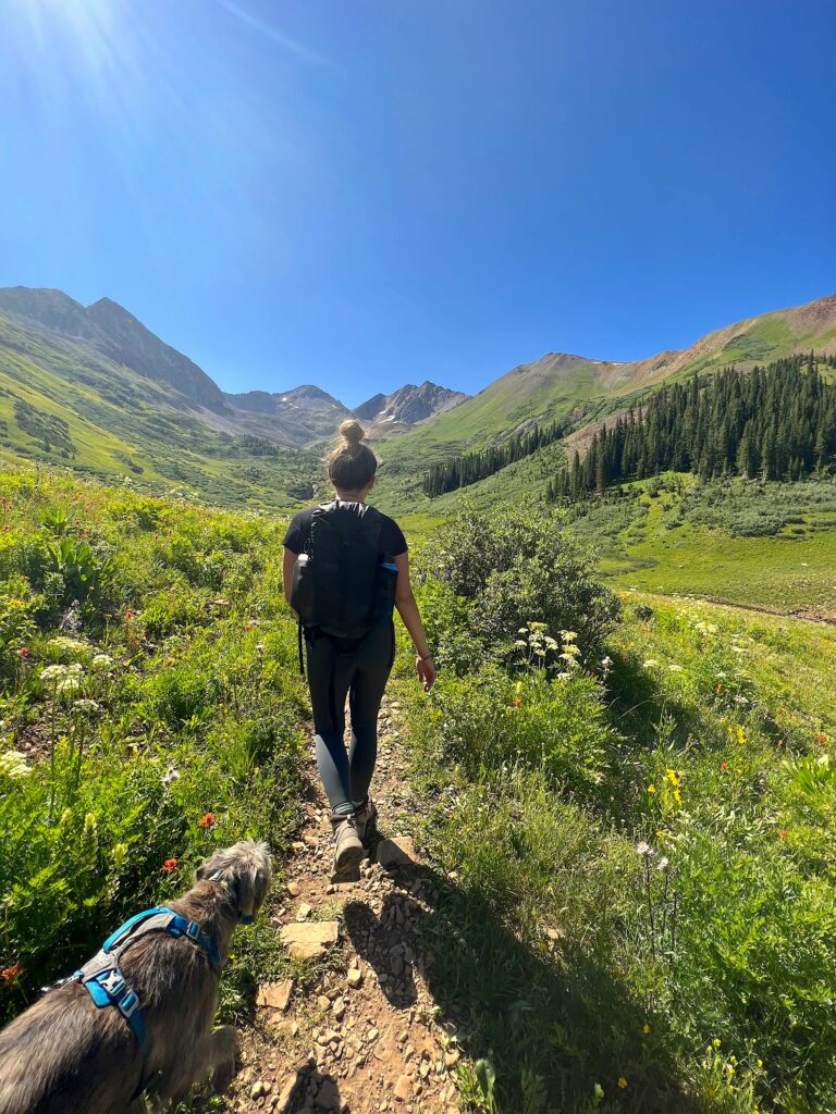 Rustler's Gulch hike in July