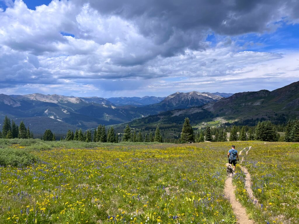 Hiking Scarp Ridge in Colorado