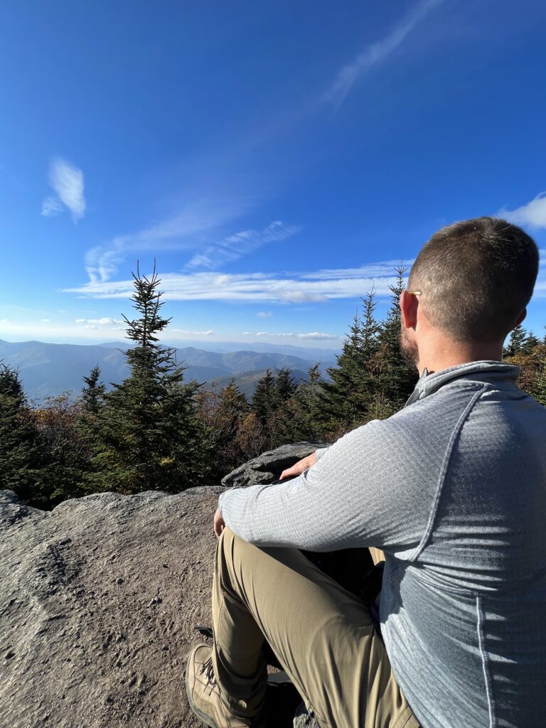 Views from the Deep Gap Trail in North Carolina