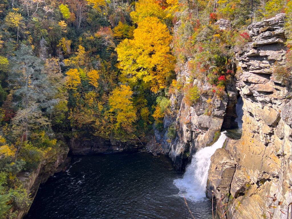Linville Falls in North Carolina 
