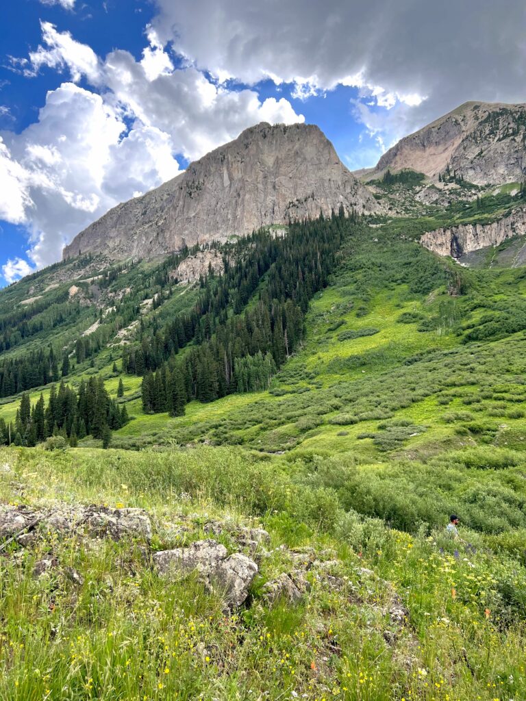 Judd Falls Hiking Trail in Crested Butte