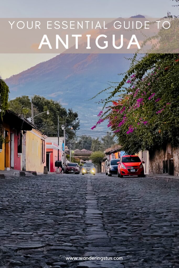 3 Days in Antigua Itinerary Pin